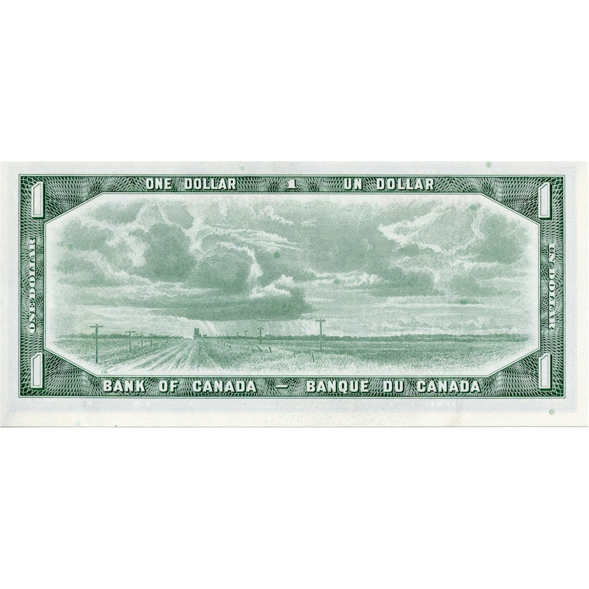 BC-37d 1954 Canada $1 Lawson-Bouey, C/I, UNC
