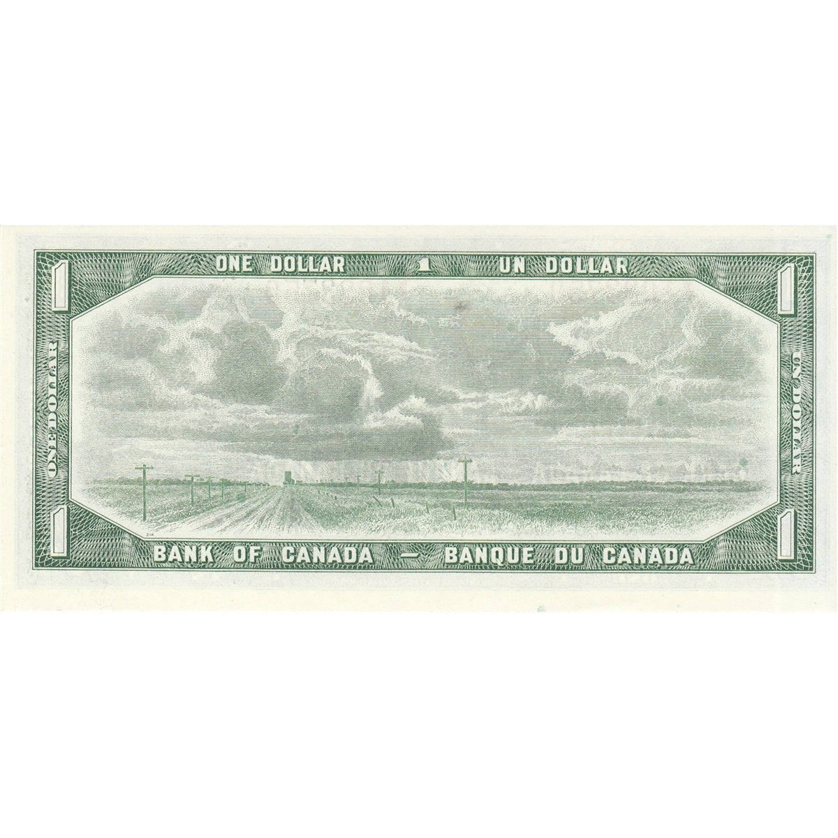 BC-37d 1954 Canada $1 Lawson-Bouey, W/F, Choice Uncirculated (CUNC63)