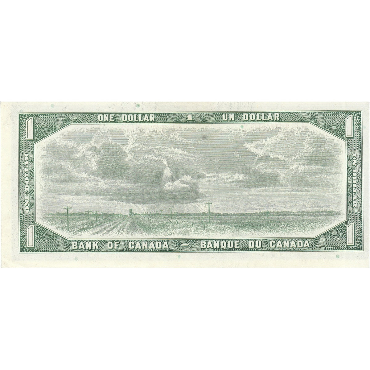 BC-37d 1954 Canada $1 Lawson-Bouey, X/F, AU