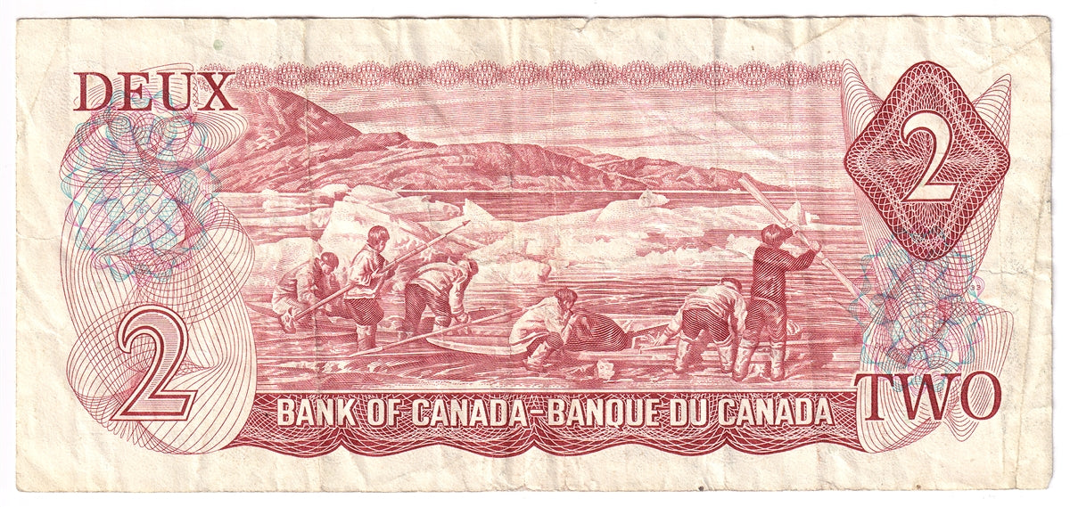 BC-47a 1974 Canada $2 Lawson-Bouey, UM, CIRC