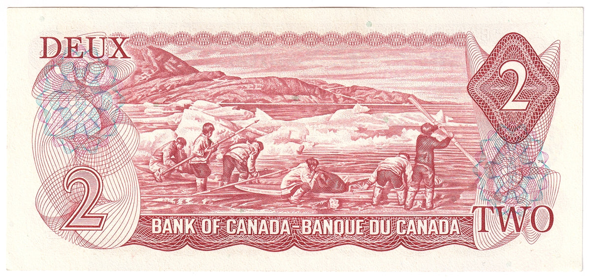 BC-47a-i 1974 Canada $2 Lawson-Bouey, ABG, Uncirculated (MS60)