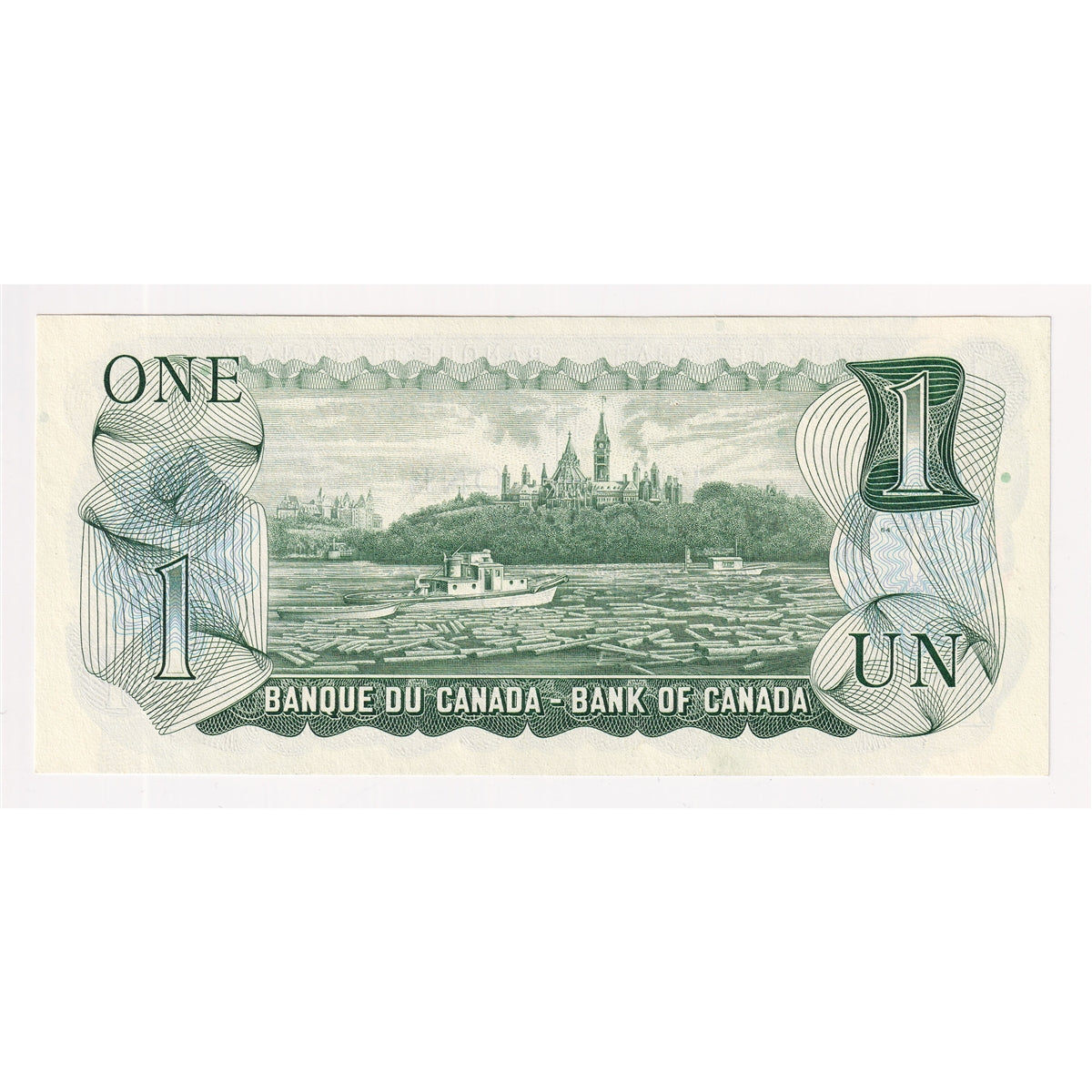 BC-46a 1973 Canada $1 Lawson-Bouey, AC, Uncirculated (MS60)