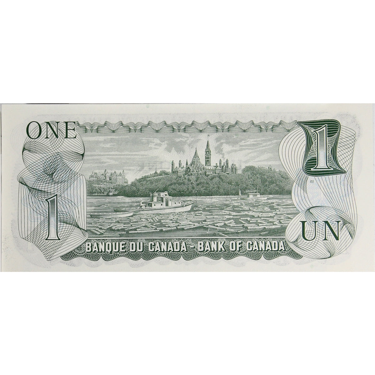BC-46a 1973 Canada $1 Lawson-Bouey, AG, Uncirculated (MS60)