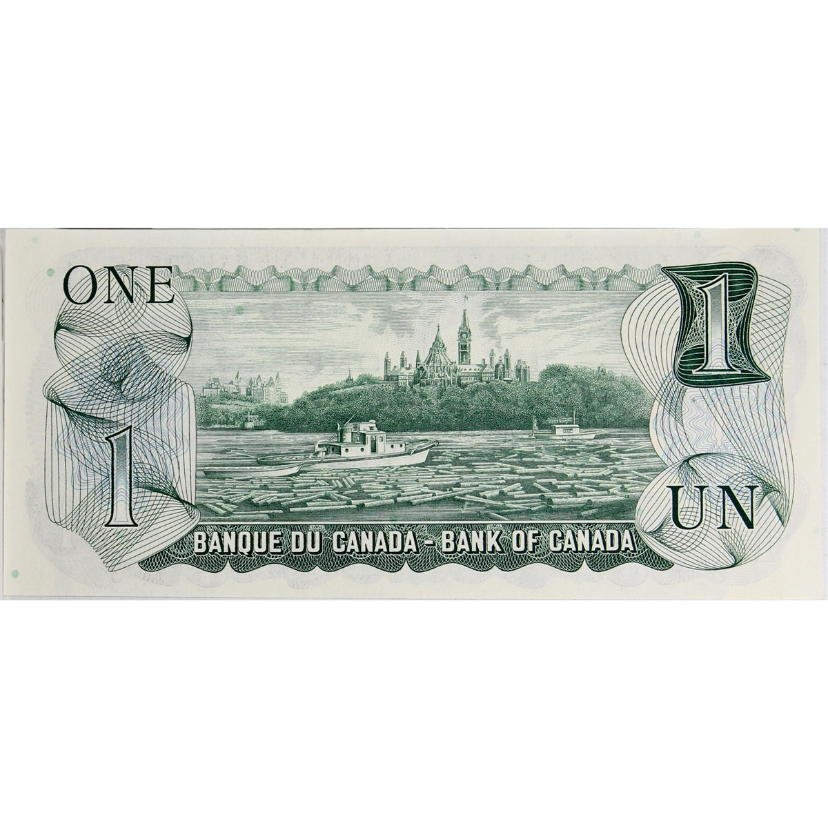 BC-46a 1973 Canada $1 Lawson-Bouey, FM, Choice Uncirculated (CUNC63)