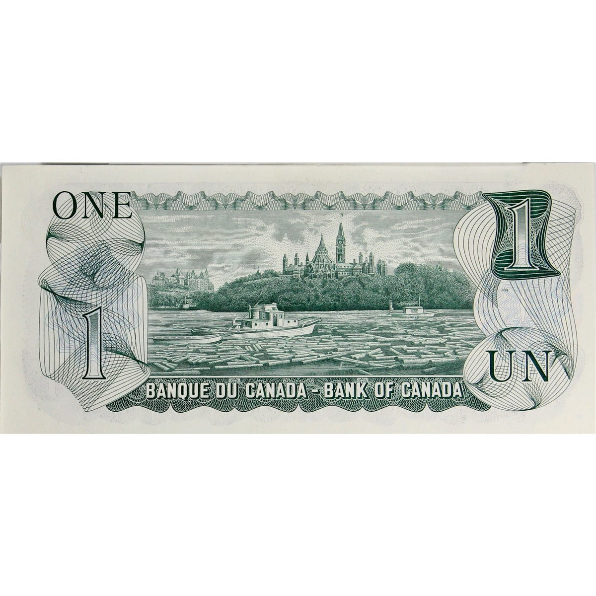 BC-46a 1973 Canada $1 Lawson-Bouey, MD, Uncirculated (MS60)