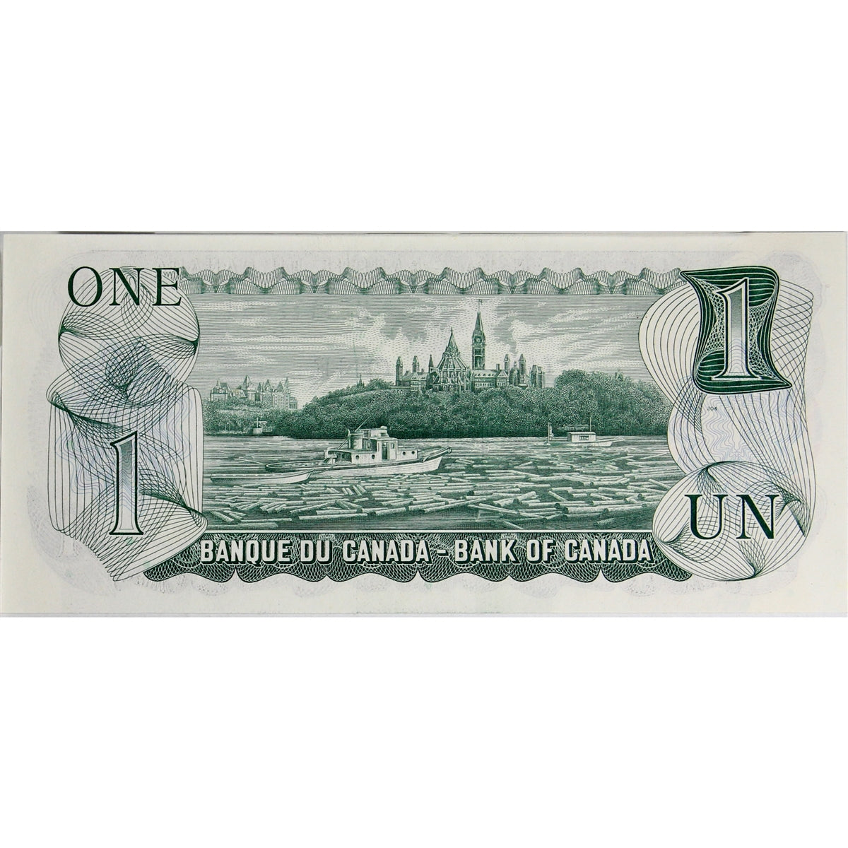 BC-46a 1973 Canada $1 Lawson-Bouey, MF, Choice Uncirculated (CUNC63)