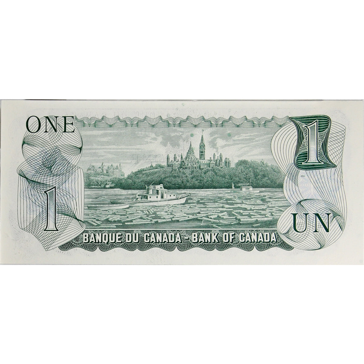 BC-46a 1973 Canada $1 Lawson-Bouey, MJ, Uncirculated (MS60)