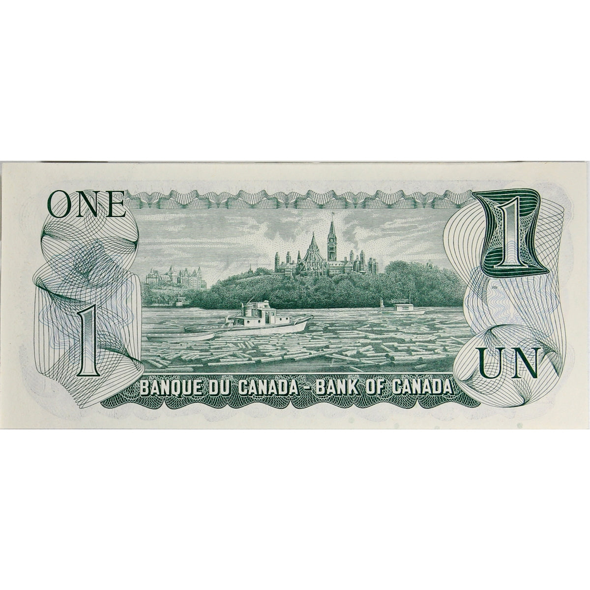 BC-46a 1973 Canada $1 Lawson-Bouey, MW, Choice Uncirculated (CUNC63)
