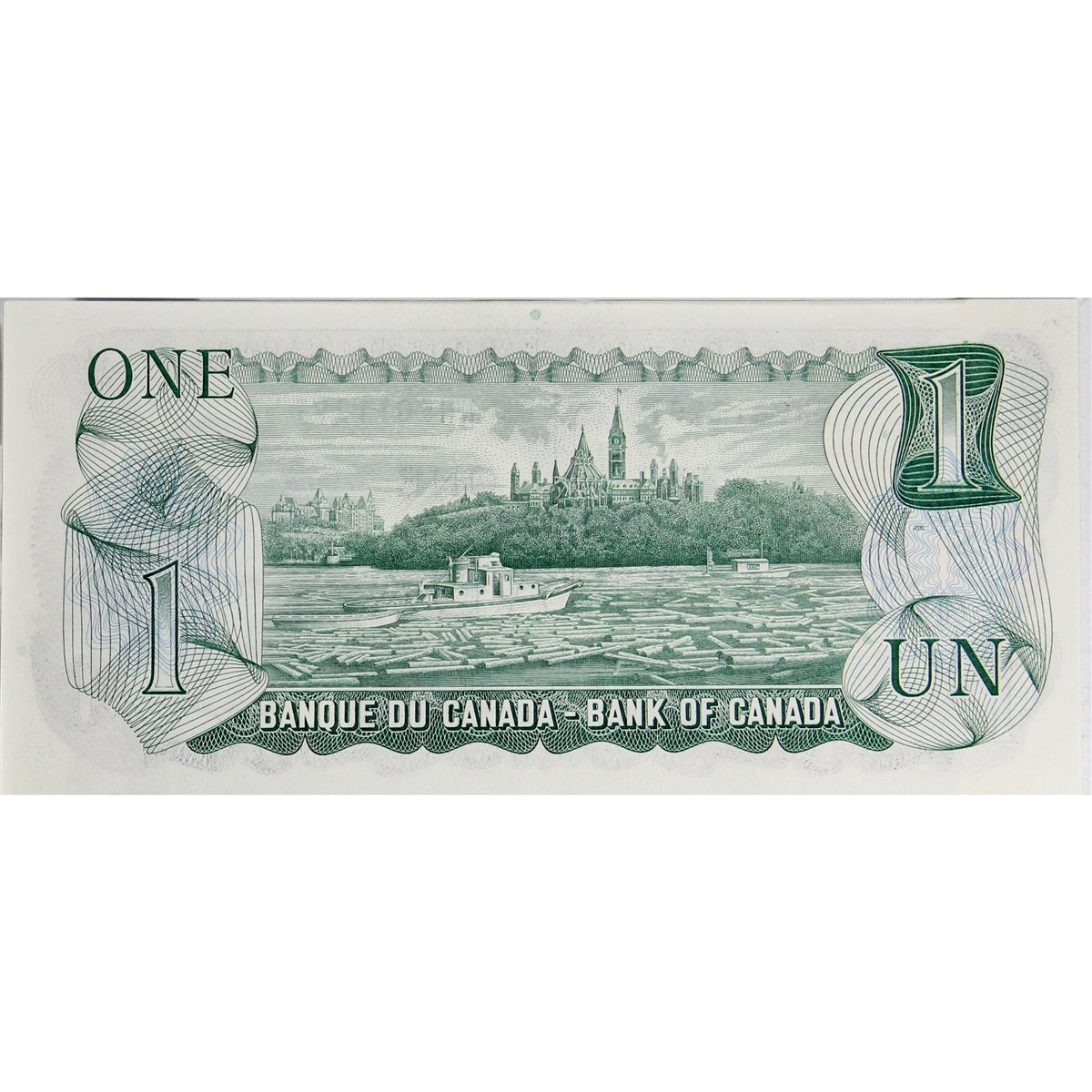 BC-46a 1973 Canada $1 Lawson-Bouey, NH, Uncirculated (MS60)