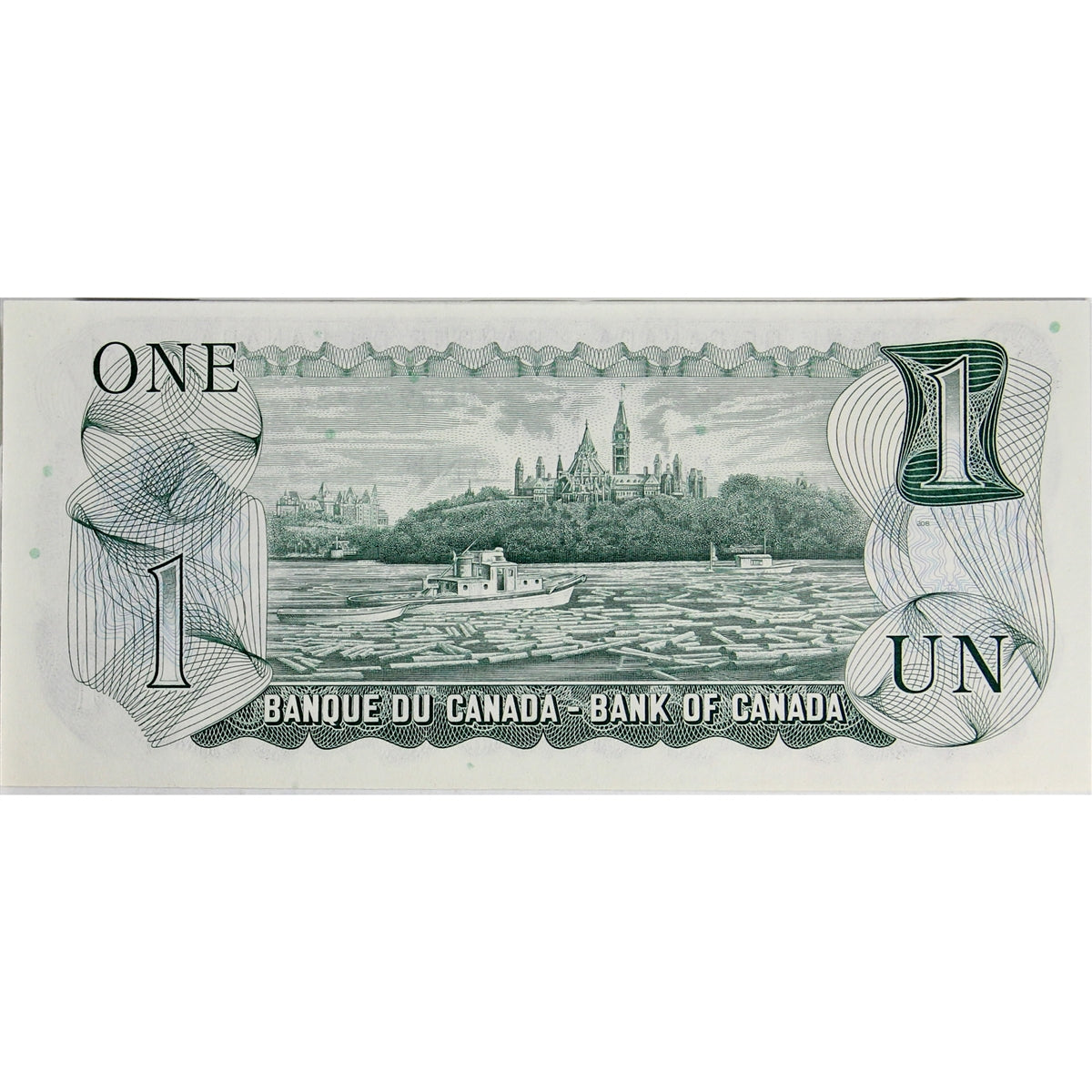BC-46a 1973 Canada $1 Lawson-Bouey, NK, Choice Uncirculated (CUNC63)