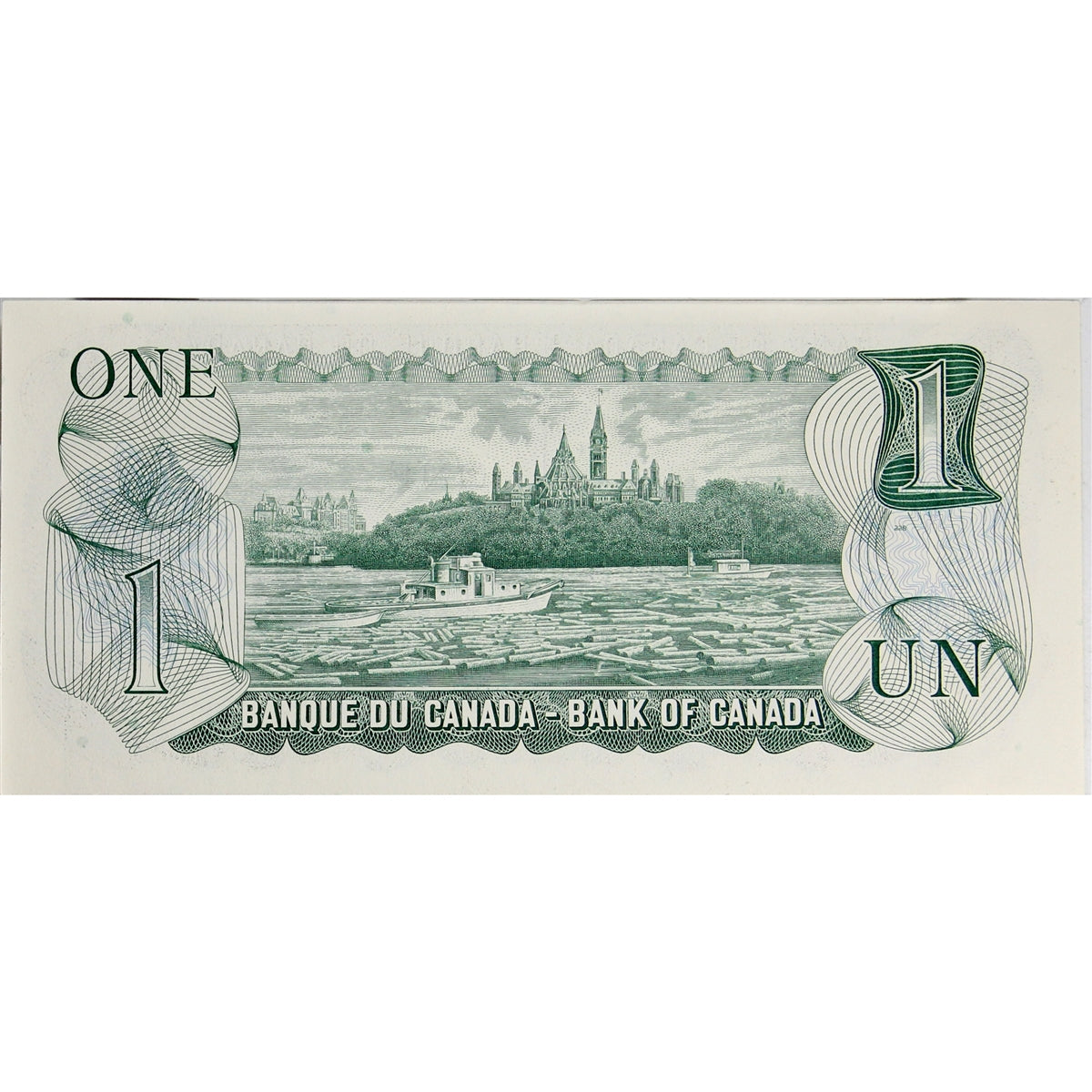 BC-46a 1973 Canada $1 Lawson-Bouey, OR, Uncirculated (MS60)