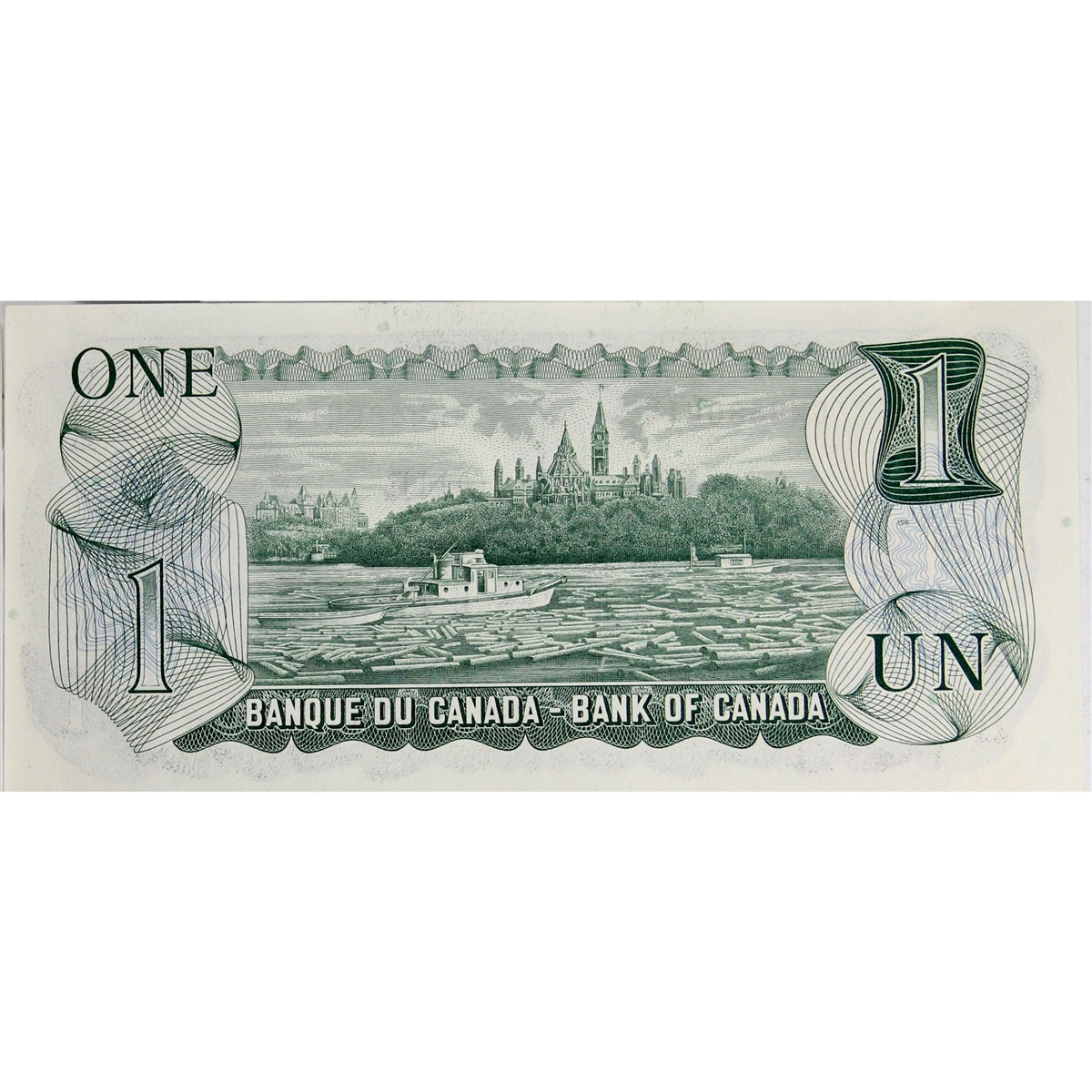 BC-46a 1973 Canada $1 Lawson-Bouey, GW, Choice Uncirculated (CUNC63)