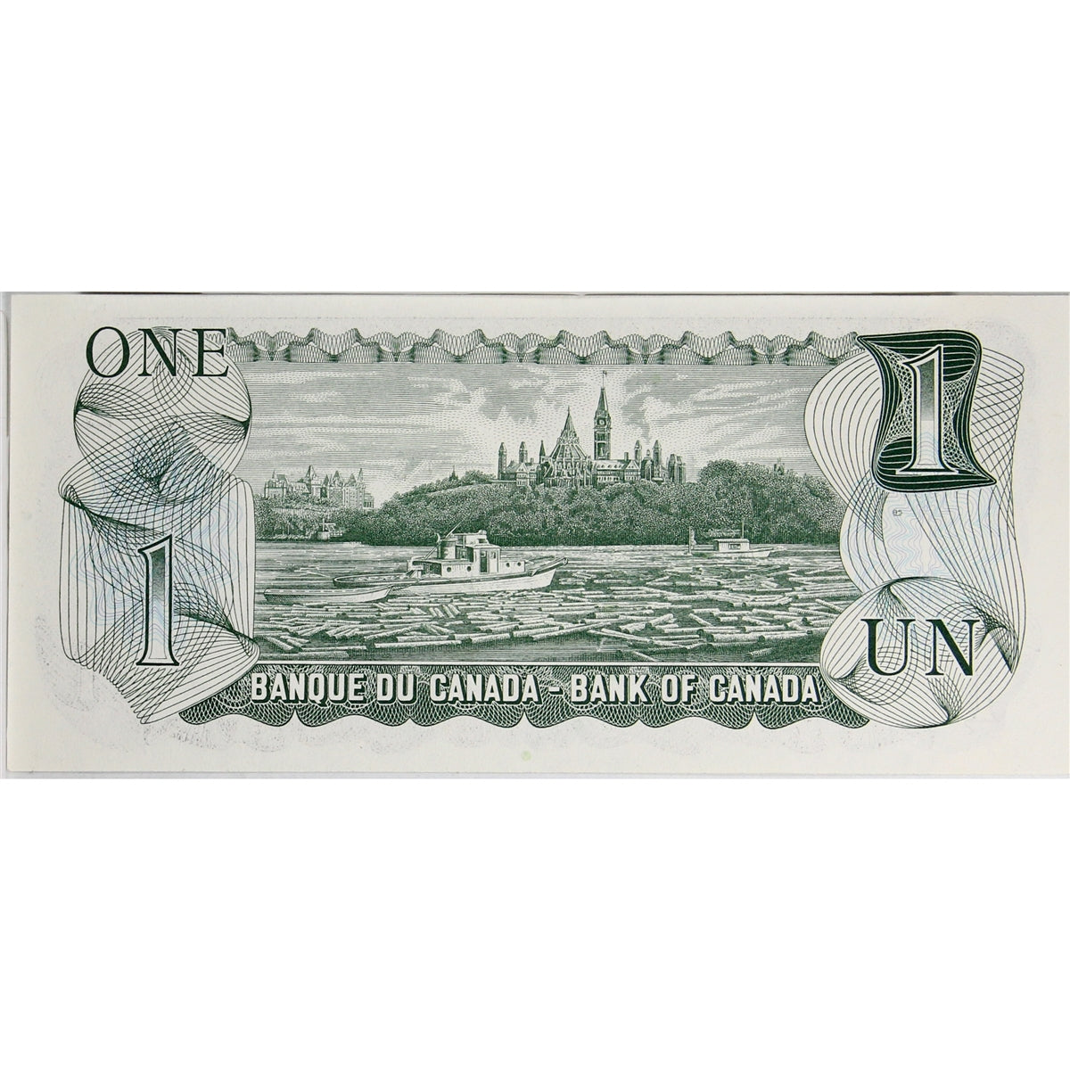 BC-46a-i 1973 Canada $1 Lawson-Bouey, AFU, Choice Uncirculated (CUNC63)