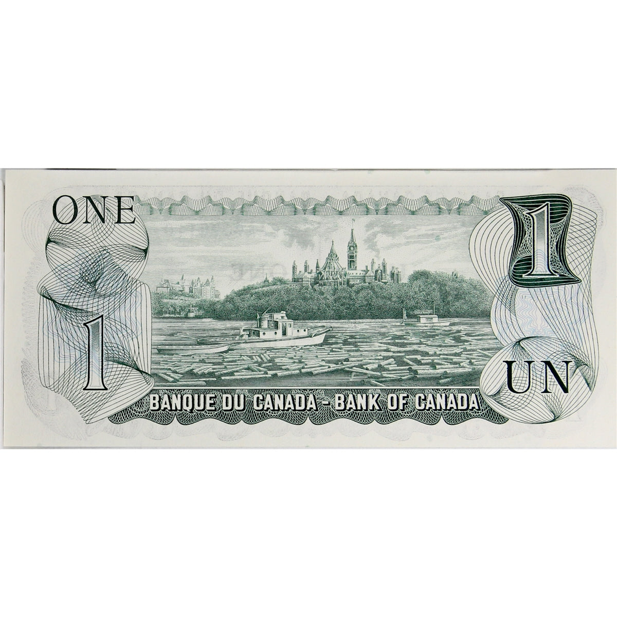 BC-46a-i 1973 Canada $1 Lawson-Bouey, EAA, Choice Uncirculated (CUNC63)