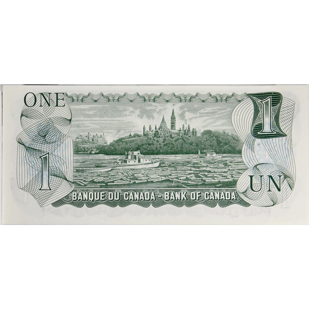 BC-46b 1973 Canada $1 Crow-Bouey, AME, Choice Uncirculated (CUNC63)