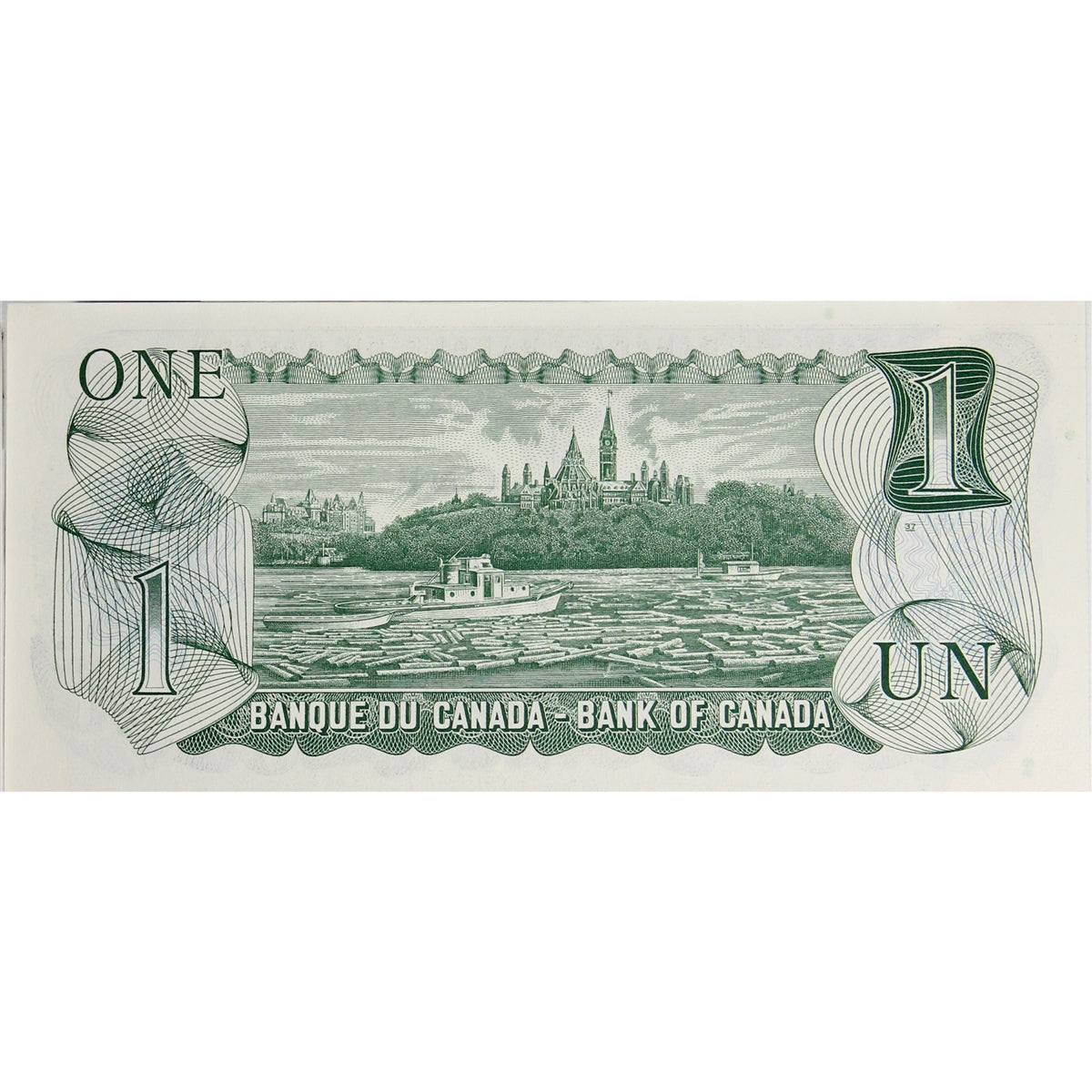BC-46b 1973 Canada $1 Crow-Bouey, ECA, Choice Uncirculated (CUNC63)
