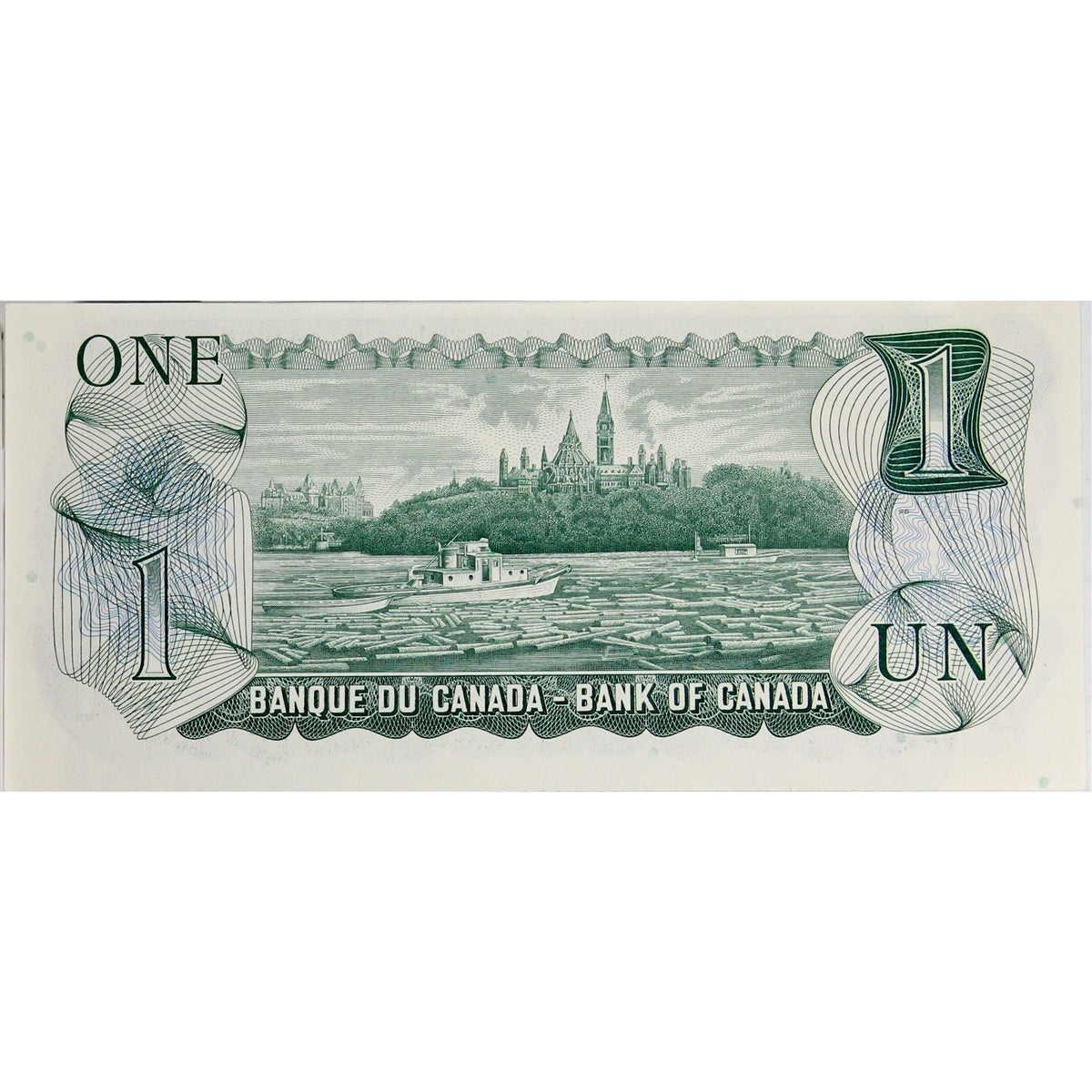 BC-46a 1973 Canada $1 Lawson-Bouey, AN, Choice Uncirculated (CUNC63)