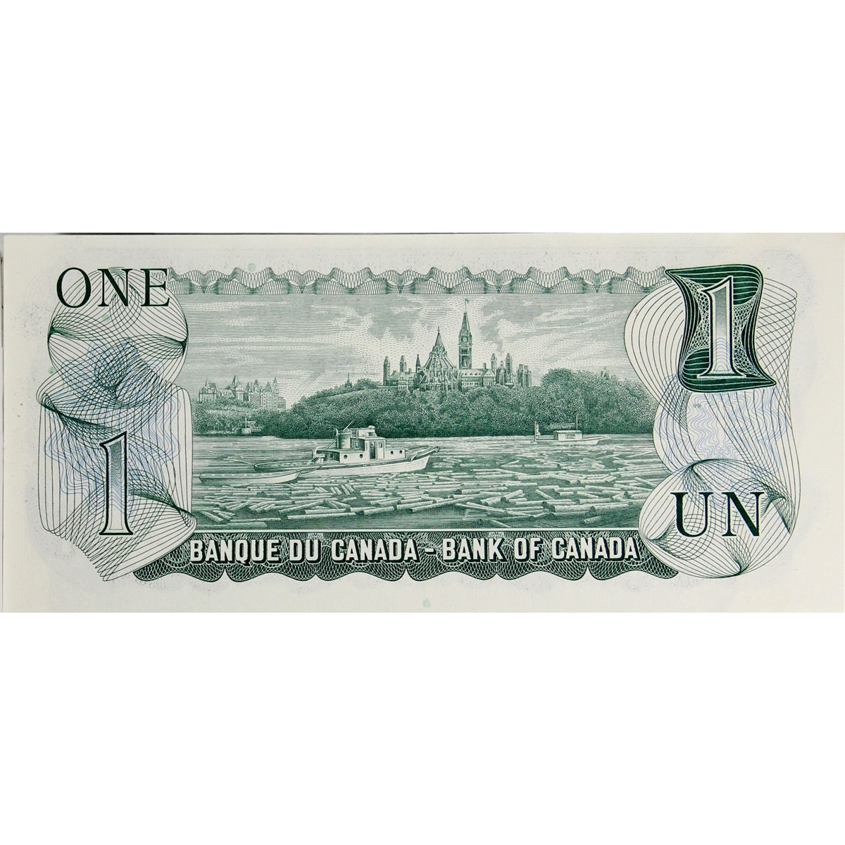 BC-46a 1973 Canada $1 Lawson-Bouey, AR, Uncirculated (MS60)