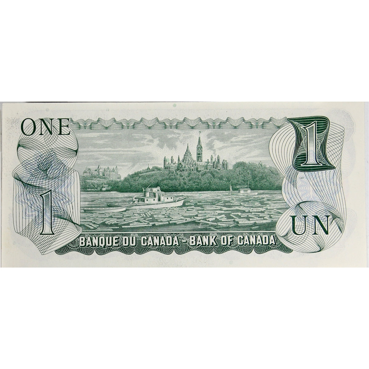 BC-46a 1973 Canada $1 Lawson-Bouey, GD, Uncirculated (MS60)