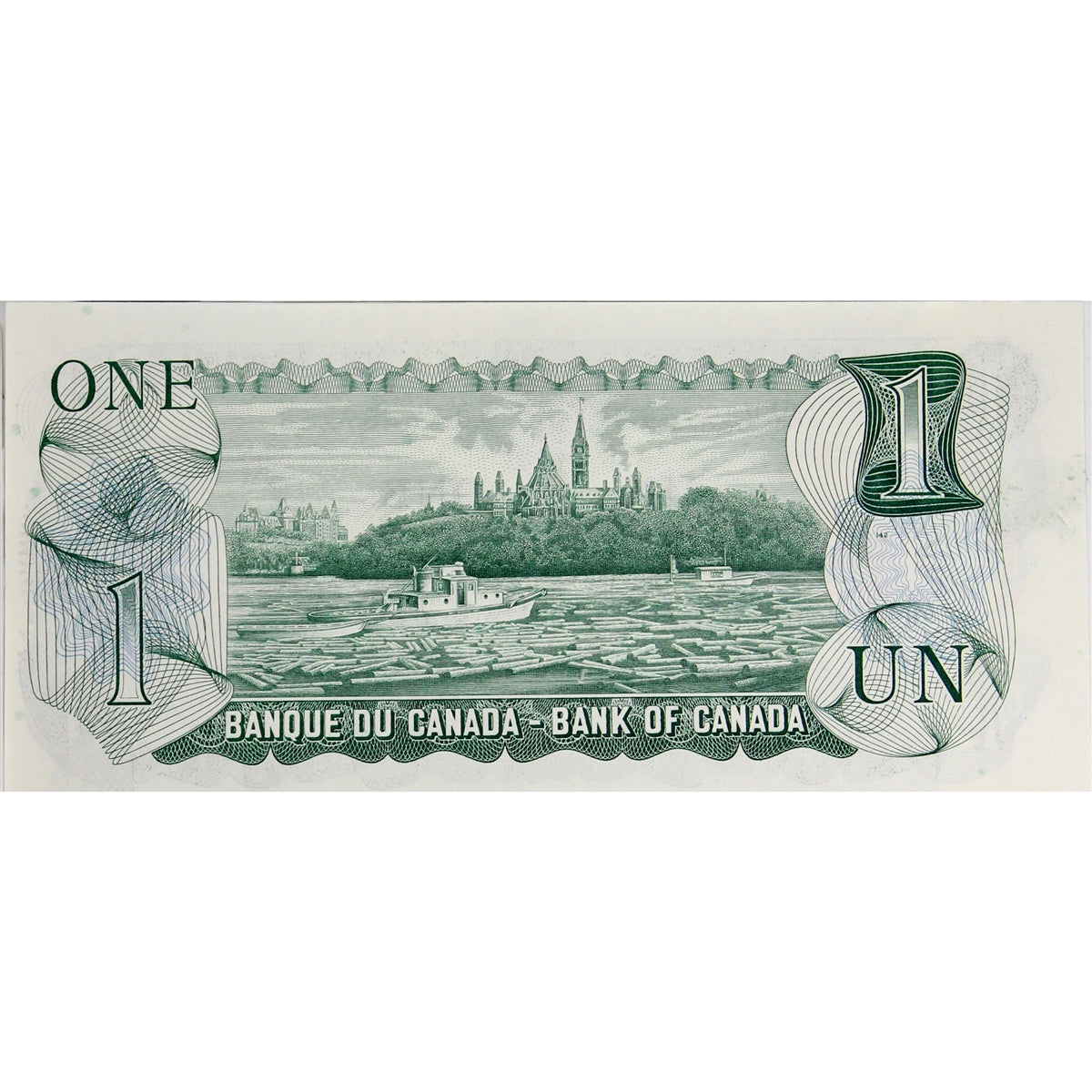 BC-46a 1973 Canada $1 Lawson-Bouey, GK, Choice Uncirculated (CUNC63)