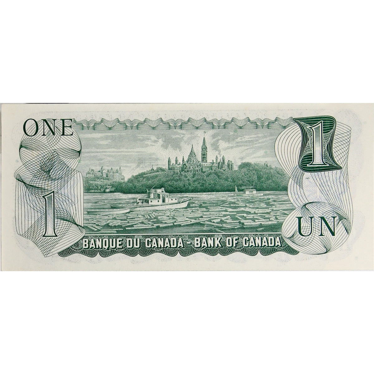 BC-46a 1973 Canada $1 Lawson-Bouey, GL, Uncirculated (MS60)