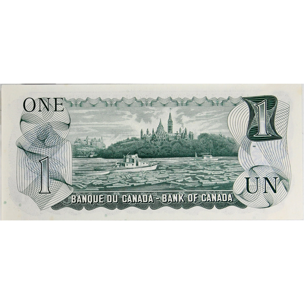 BC-46a 1973 Canada $1 Lawson-Bouey, LC, Choice Uncirculated (CUNC63)