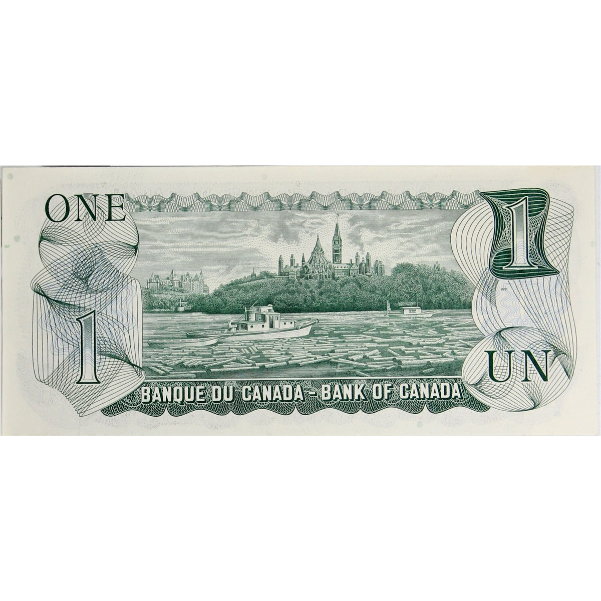 BC-46a 1973 Canada $1 Lawson-Bouey, LG, Uncirculated (MS60)