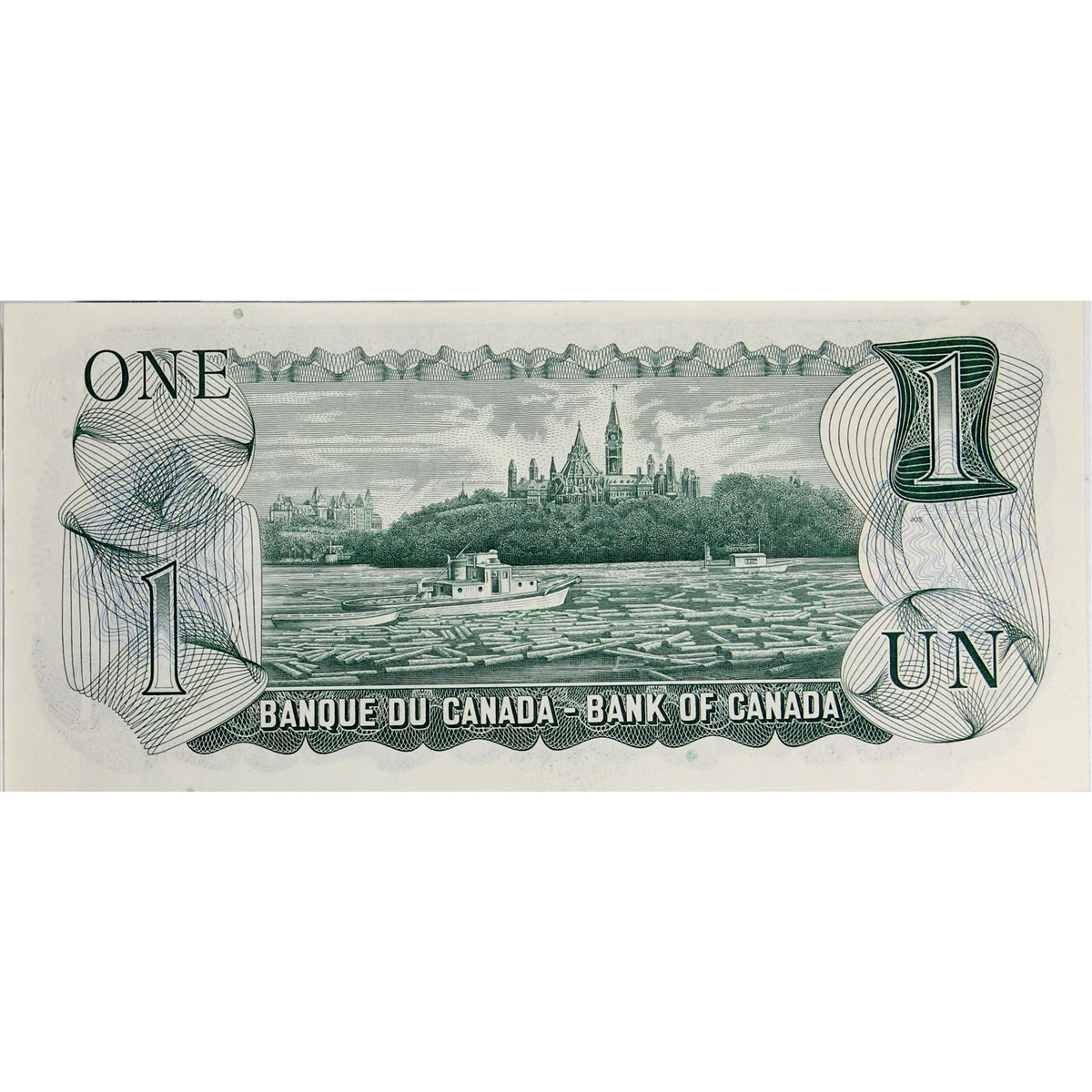 BC-46a 1973 Canada $1 Lawson-Bouey, LY, Choice Uncirculated (CUNC63)