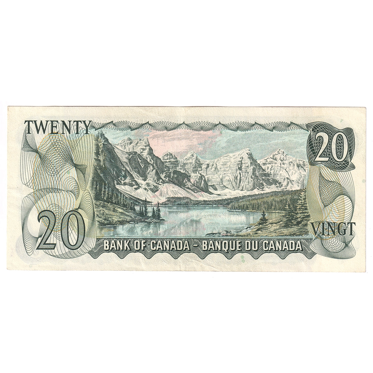BC-50a 1969 Canada $20 Beattie-Rasminsky, EL, Extra Fine (EF40)