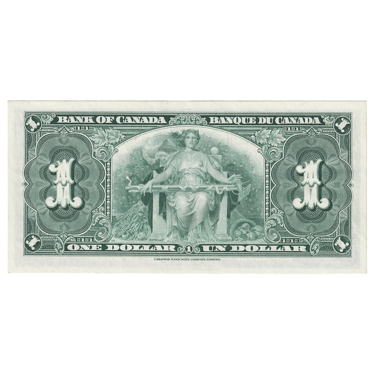 BC-21c 1937 Canada $1 Gordon-Towers, E/M, AU-UNC (AU55)