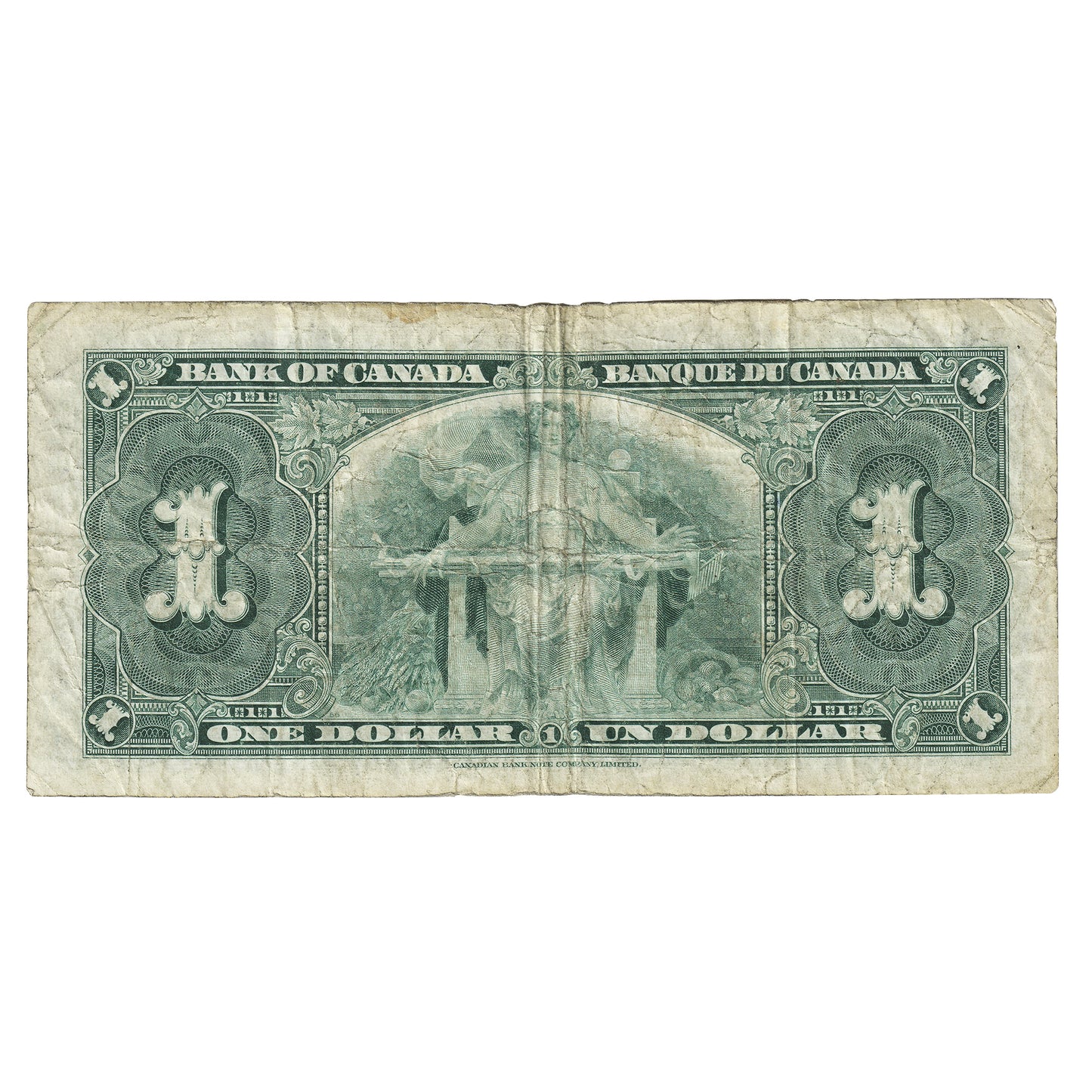 BC-21d 1937 Canada $1 Coyne-Towers, A/N, CIRC