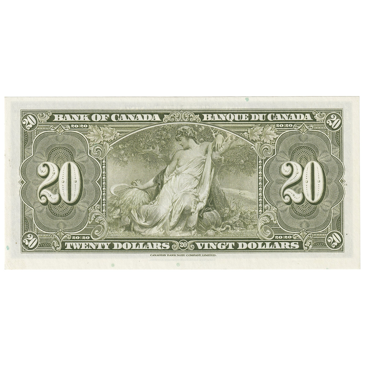 BC-25c 1937 Canada $20 Coyne-Towers, K/E, Almost Uncirculated (AU50)