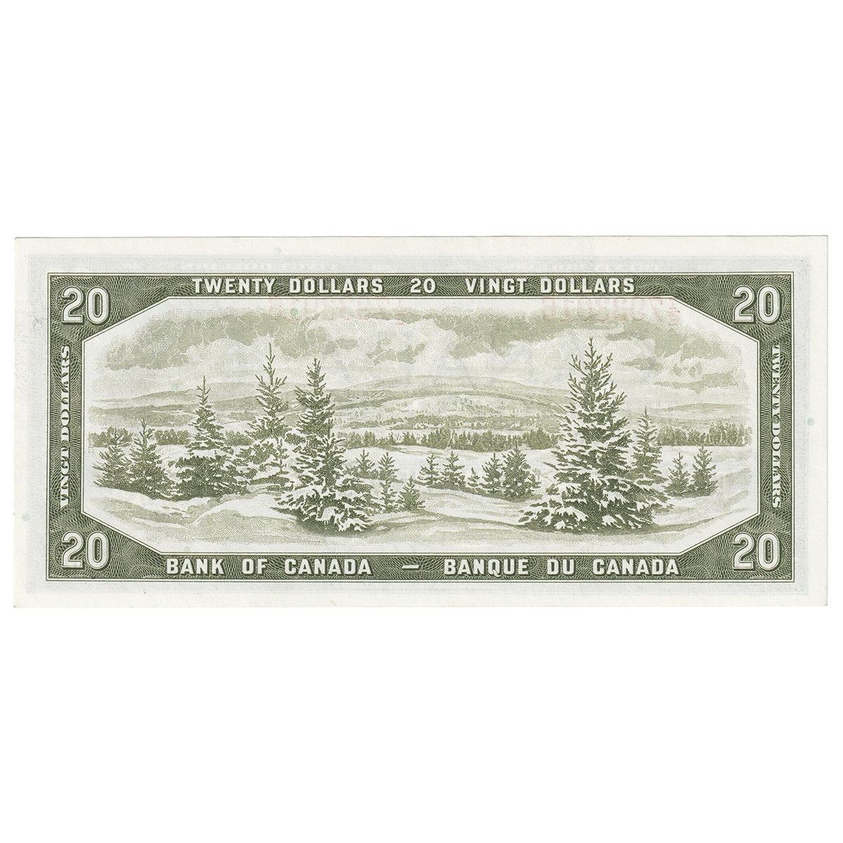 BC-41a 1954 Canada $20 Beattie-Coyne, I/E, Uncirculated (MS60)