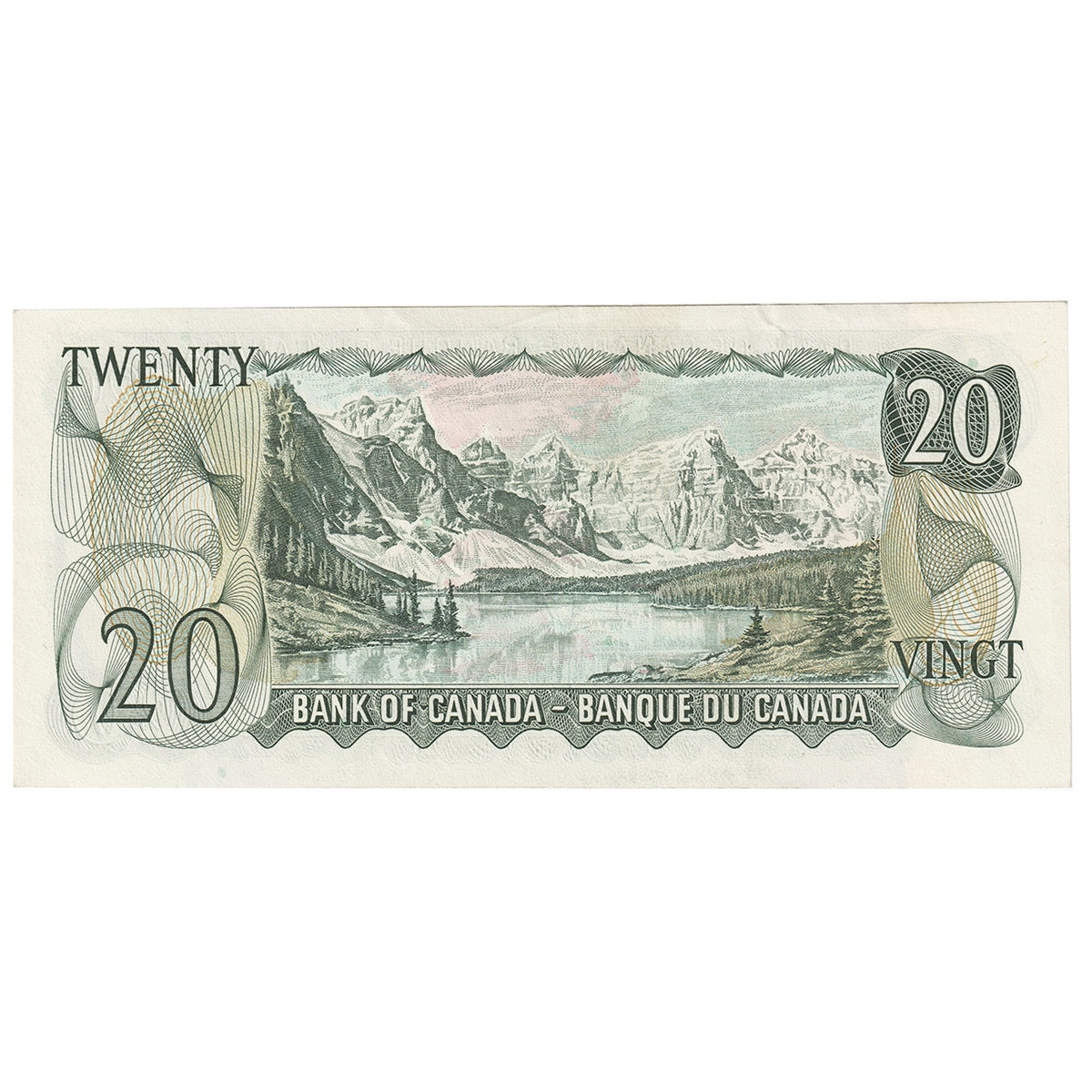 BC-50a 1969 Canada $20 Beattie-Rasminsky, ER, Extra Fine (EF40)