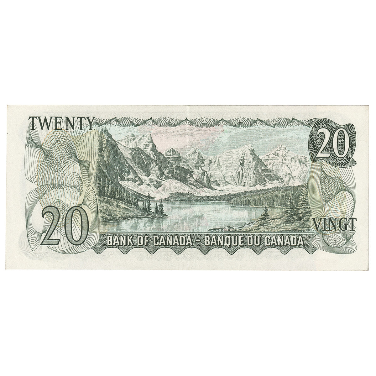 BC-50aA 1969 Canada $20 Beattie-Rasminsky, *EM, Extra Fine (EF40)