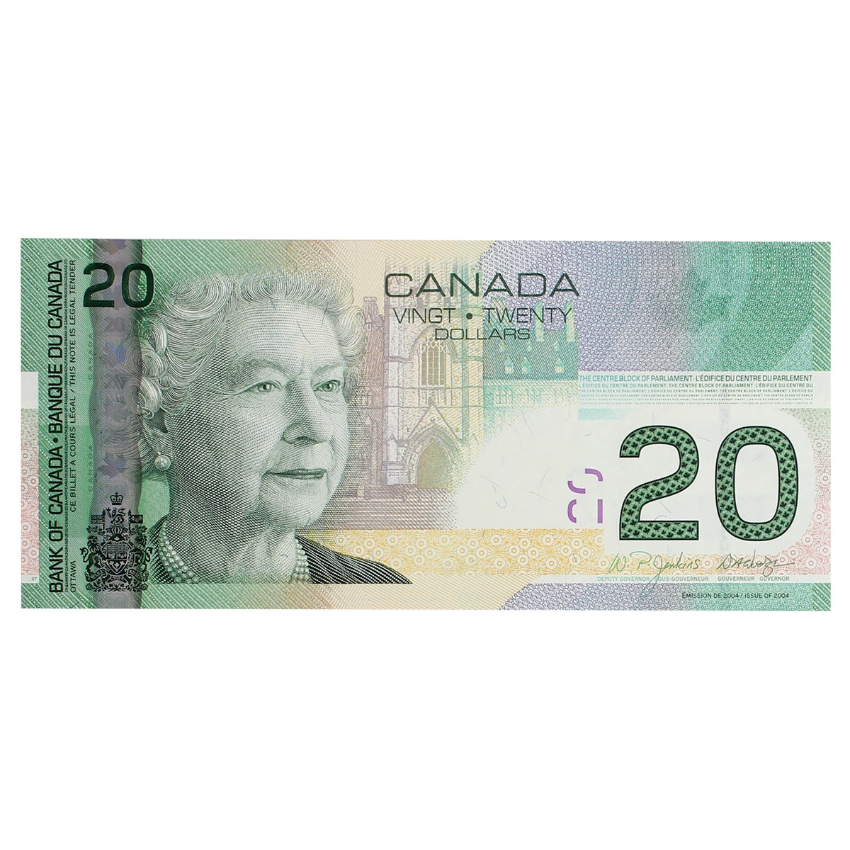 BC-64a 2007 Canada $20 Jenkins-Dodge, ALW, Choice Uncirculated (CUNC63)