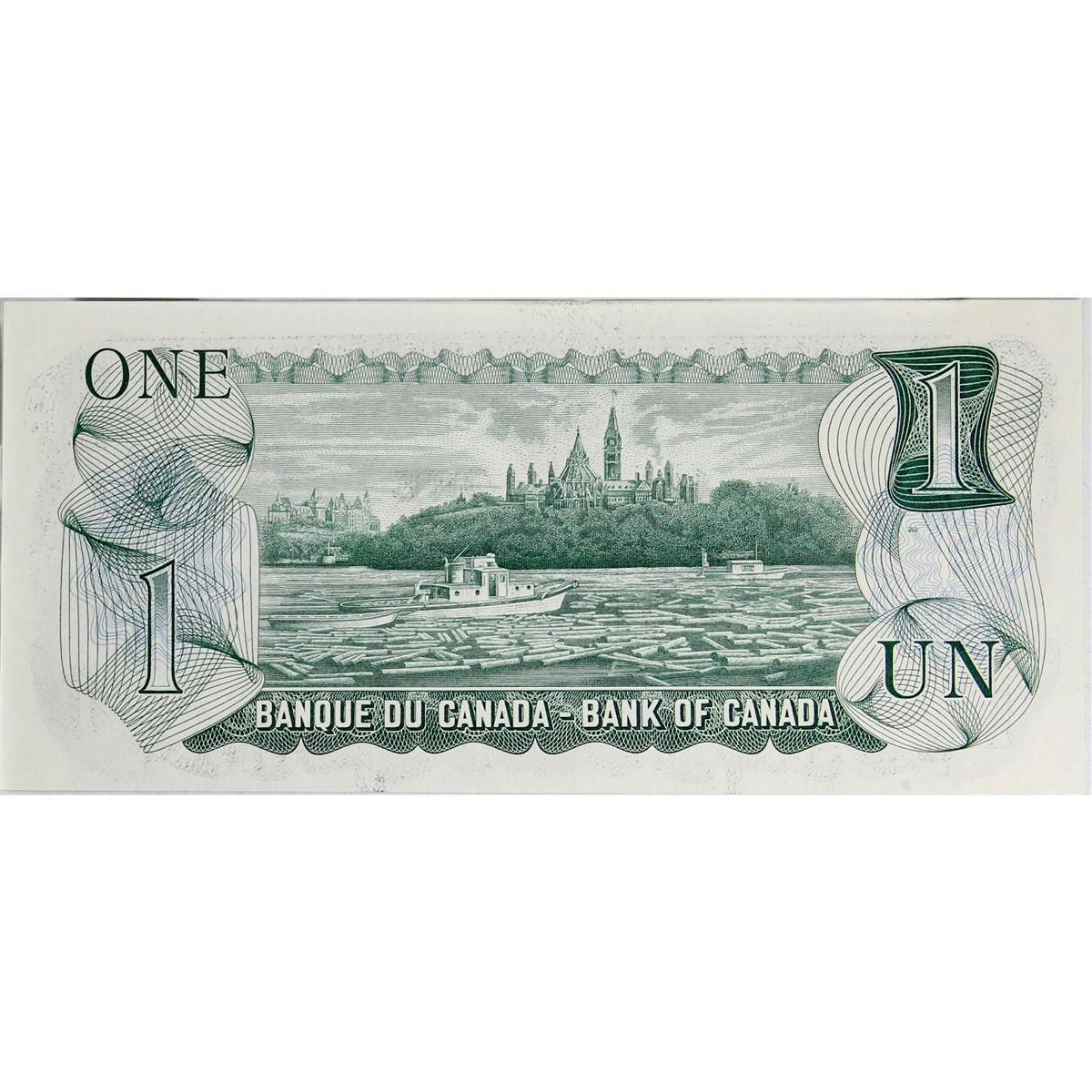 BC-46a 1973 Canada $1 Lawson-Bouey, MU, Choice Uncirculated (CUNC63)