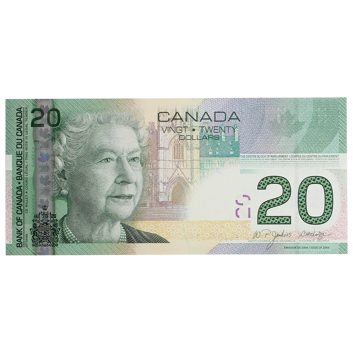 BC-64a-i 2006 Canada $20 Jenkins-Dodge, EZJ, Choice Uncirculated (CUNC63)