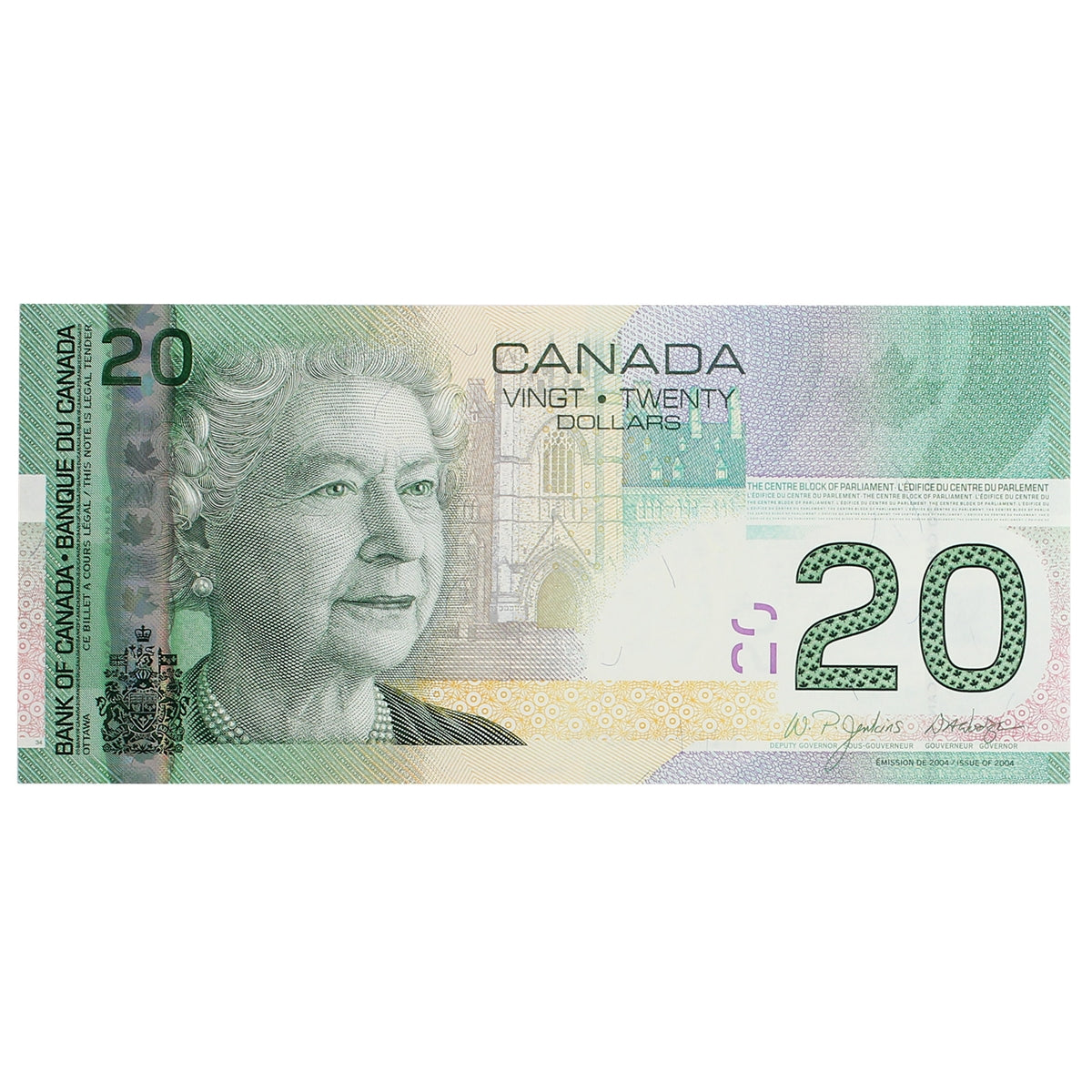 BC-64aA-i 2006 Canada $20 Jenkins-Dodge, EZR (9.720-9.990), Choice Uncirculated (CUNC63)