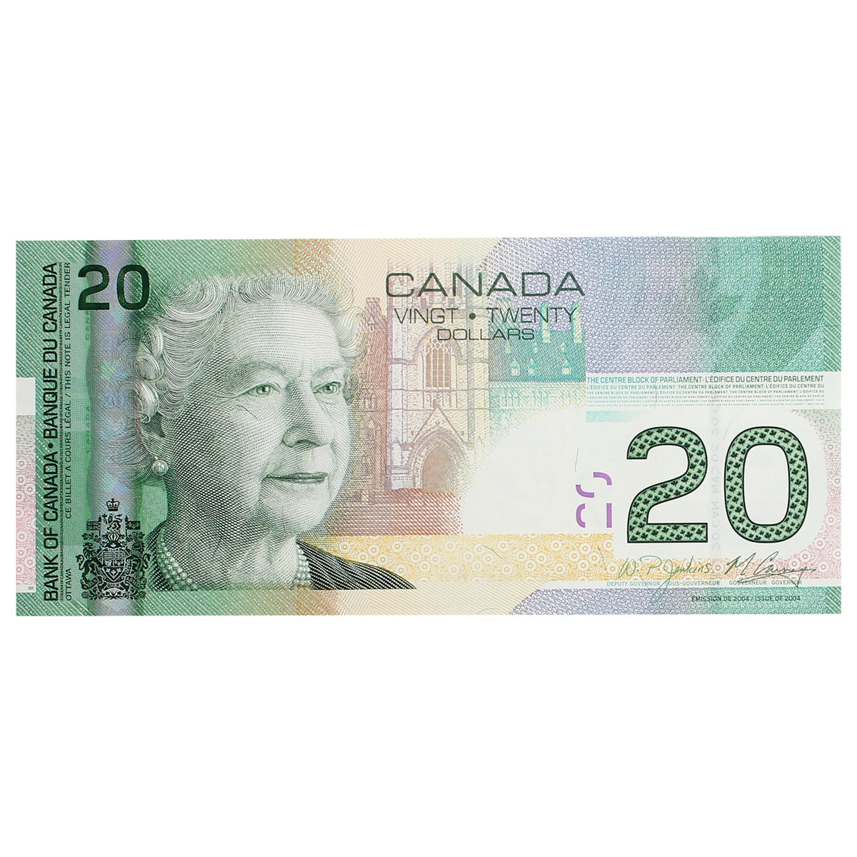 BC-64b-i 2008 Canada $20 Jenkins-Carney, ARK, CUNC
