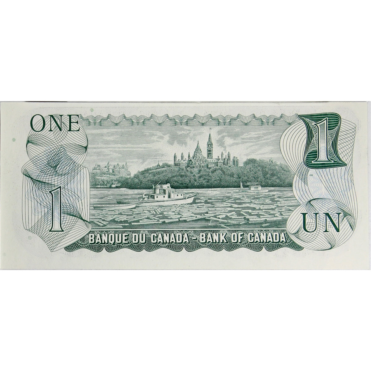 BC-46a 1973 Canada $1 Lawson-Bouey, OG, Choice Uncirculated (CUNC63)