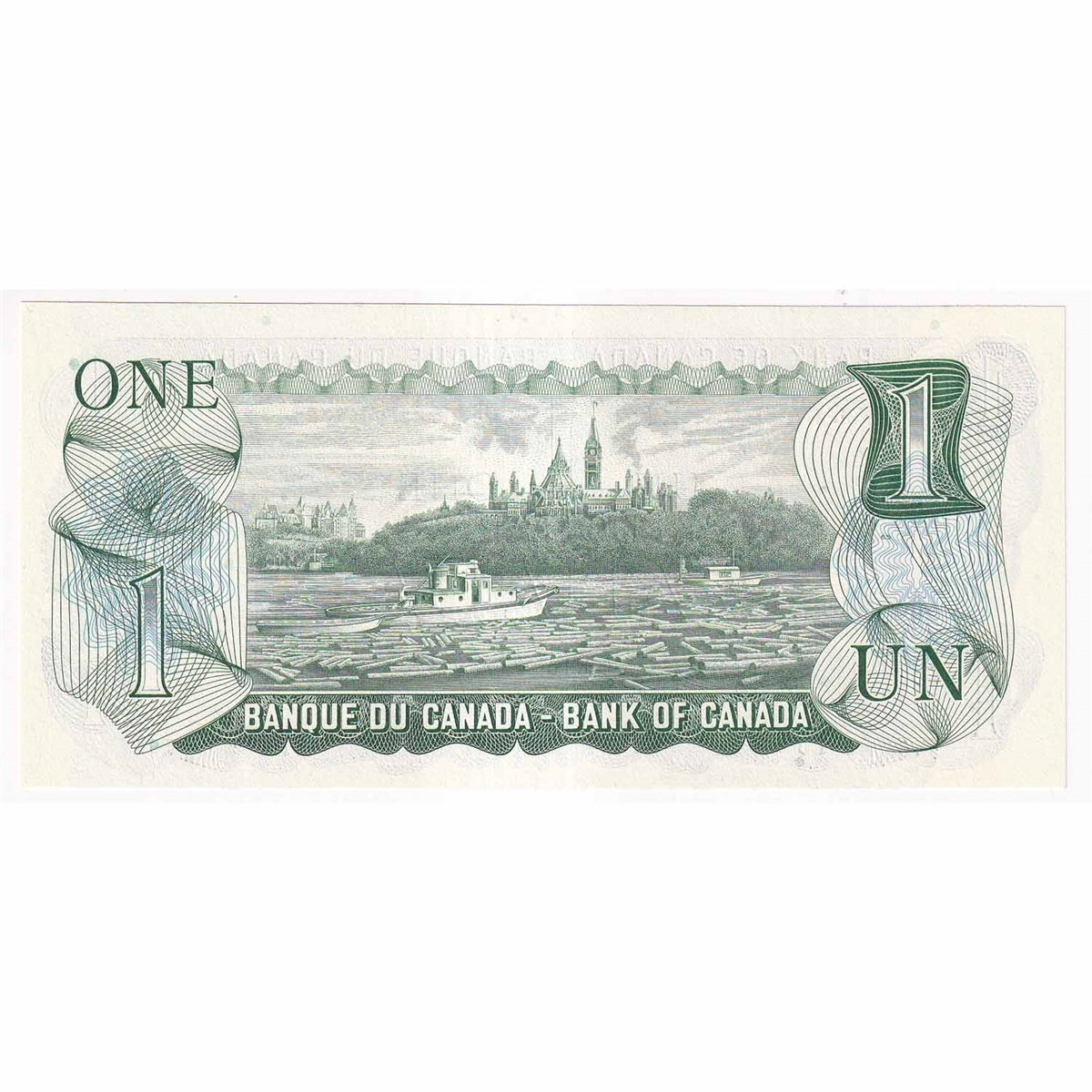 BC-46aA 1973 Canada $1 Lawson-Bouey, *AA, Choice Uncirculated (CUNC63)