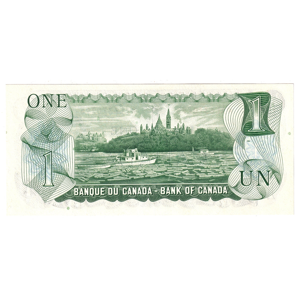 BC-46aA 1973 Canada $1 Lawson-Bouey, *AL, Choice Uncirculated (CUNC63)