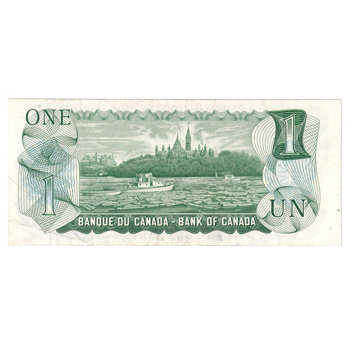 BC-46aA 1973 Canada $1 Lawson-Bouey, *AN, VF