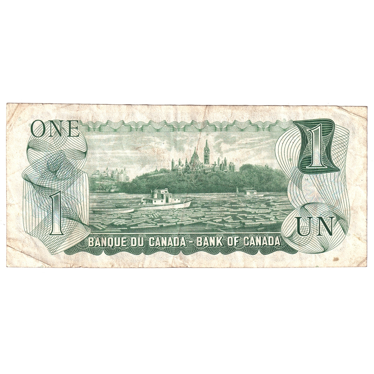 BC-46aA 1973 Canada $1 Lawson-Bouey, *FV, Very Fine (VF20)