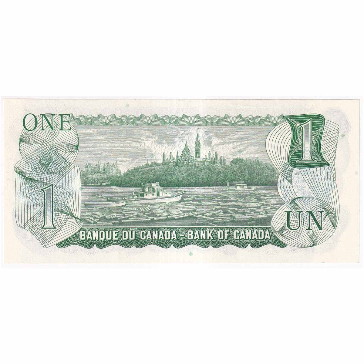 BC-46aA 1973 Canada $1 Lawson-Bouey, *GL, CUNC