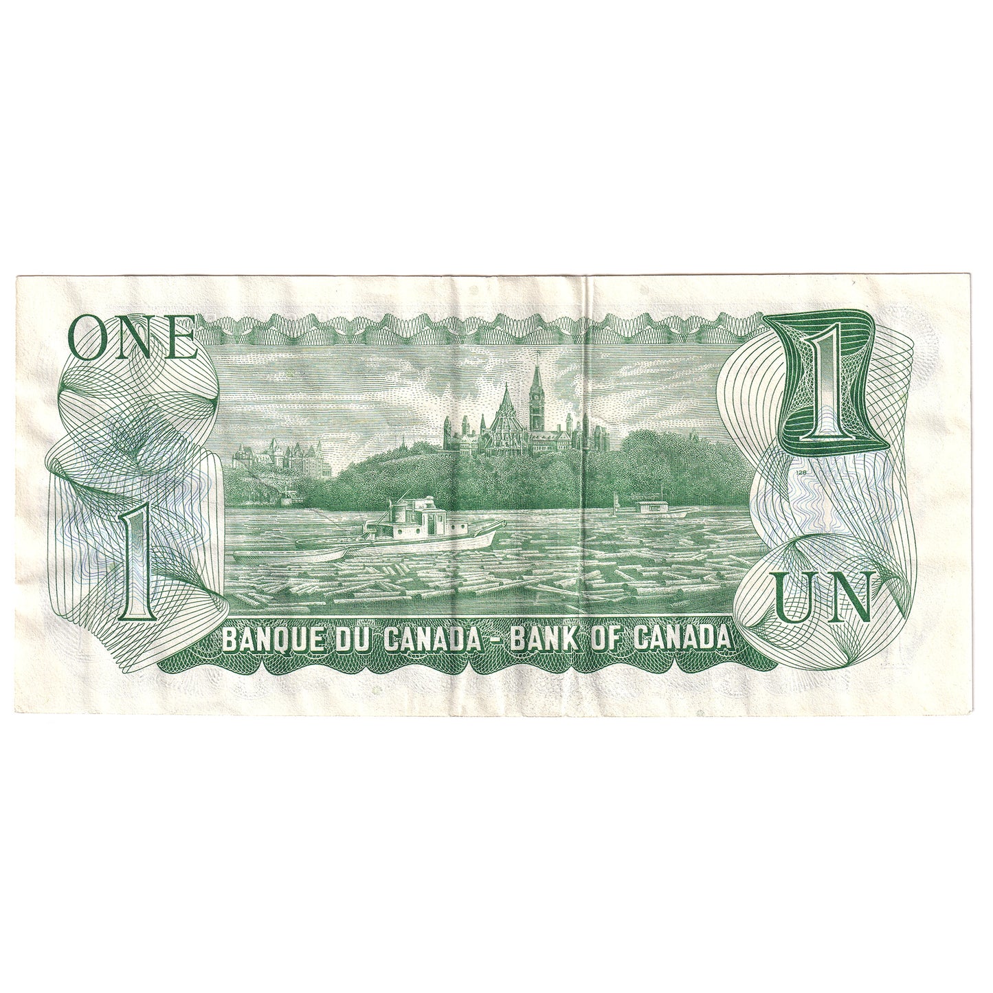 BC-46aA 1973 Canada $1 Lawson-Bouey, *GL, EF