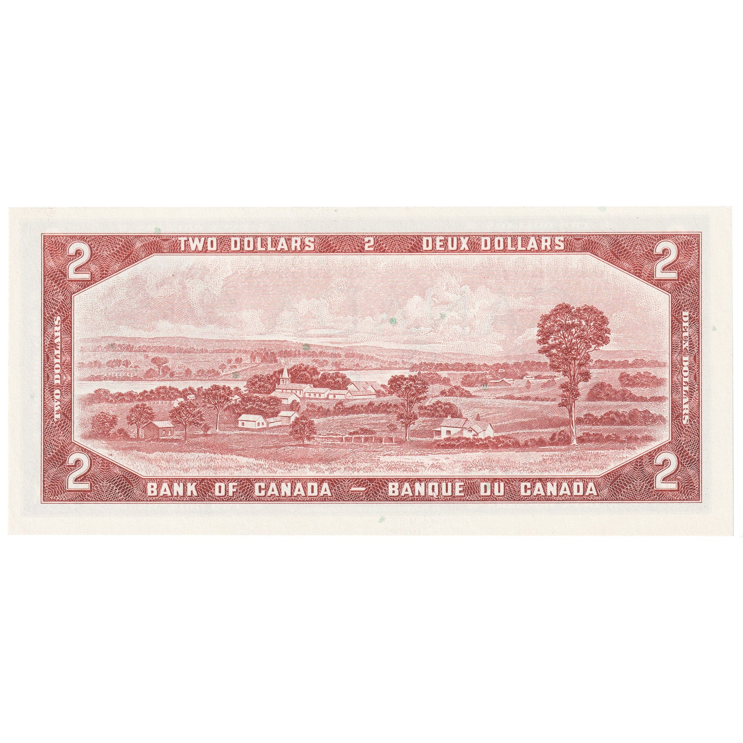 BC-38b 1954 Canada $2 Beattie-Rasminsky, T/U, Choice Uncirculated (CUNC63)