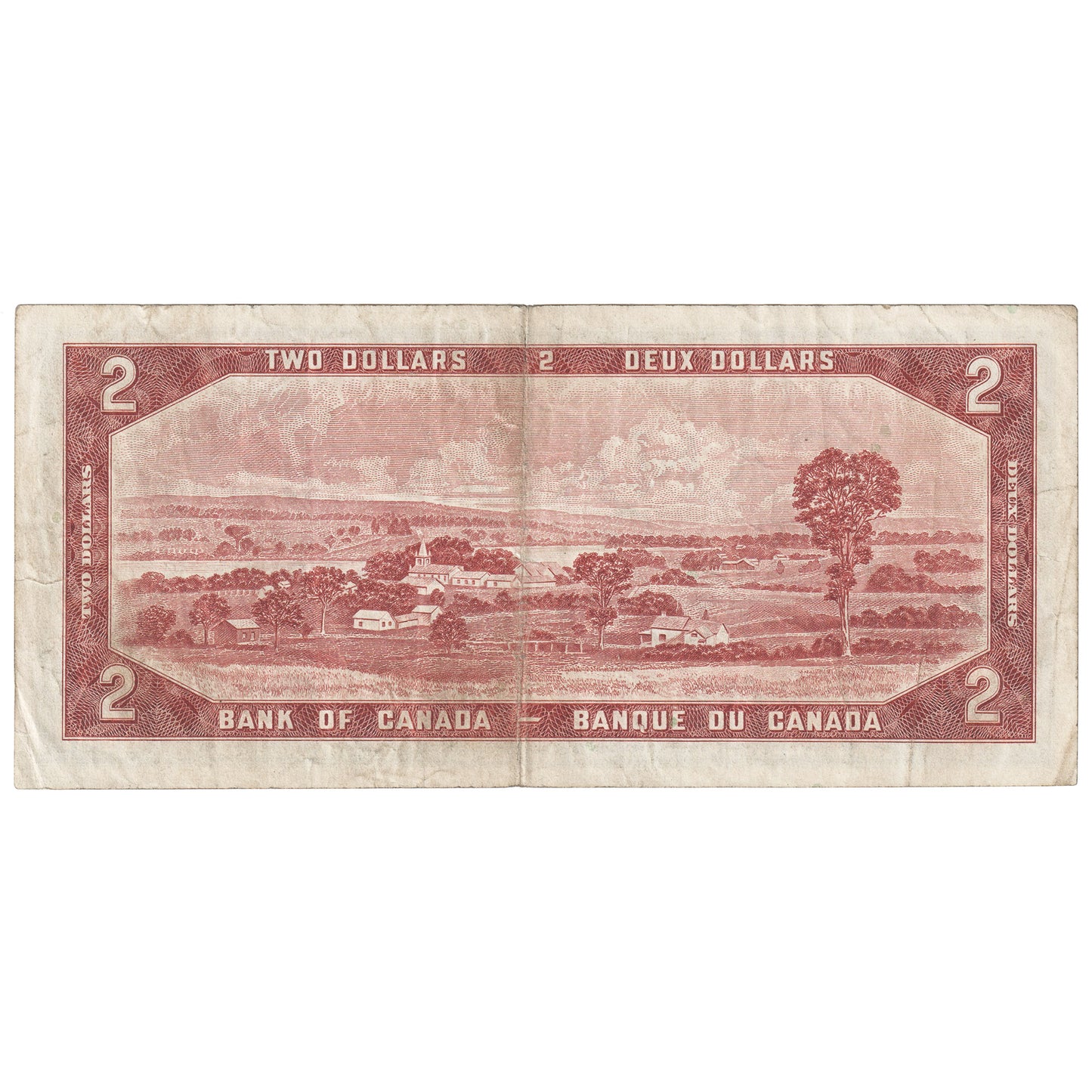 BC-38bA 1954 Canada $2 Beattie-Rasminsky, *A/B, F-VF (F15)