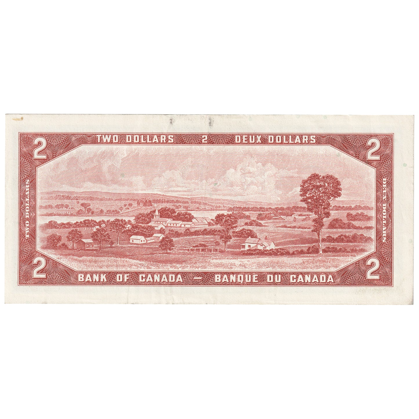 BC-38cA 1954 Canada $2 Bouey-Rasminsky, *A/G Above 3.2M, EF